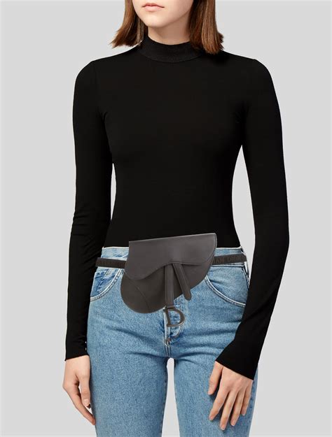 dior saddle nylon belt|Dior saddle belt pouch black.